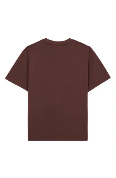 Brain Dead Ancient Knowledge Cotton Graphic T-shirt In Brown