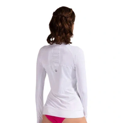 Bloquv Pullover Sun Shirt In White