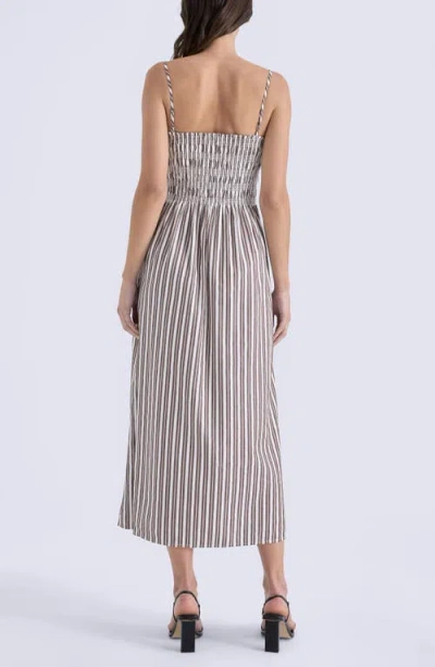 Pistola Bianca Dress Java Stripe In Multi