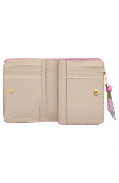 Marc Jacobs The Mini Compact Wallet In Pink