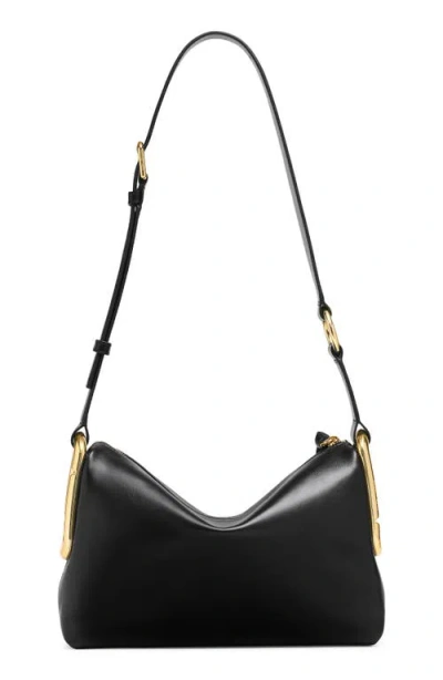 Marc Jacobs Medium Scene Leather Shoulder Bag In Black