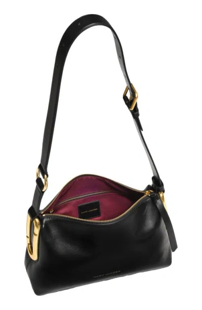 Marc Jacobs Medium Scene Leather Shoulder Bag In Black