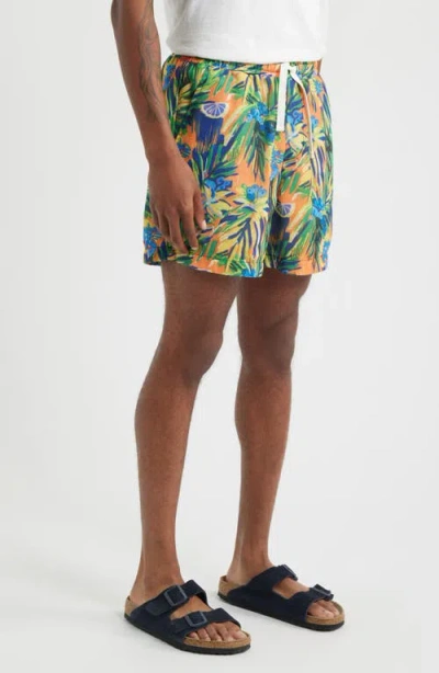 Rizort Palm Shorts In Multi