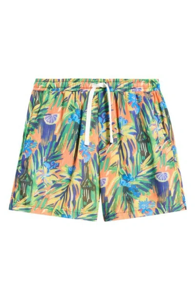 Rizort Palm Shorts In Multi
