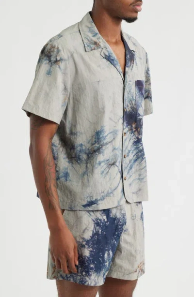 Rizort Derek Camp Shirt In Multi