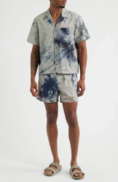 Rizort Derek Camp Shirt In Multi
