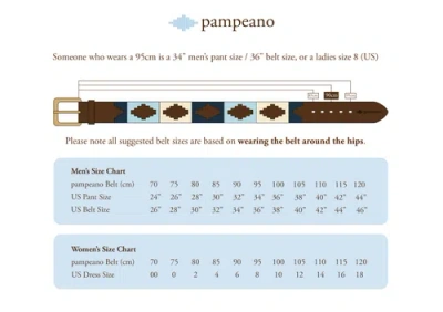 Pampeano Roca Belt In Multi