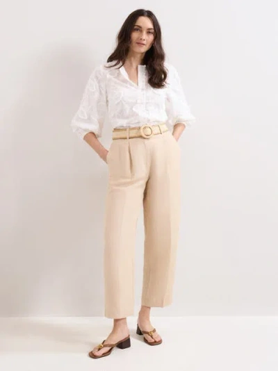 Phase Eight Daisy Texture Blouse In White