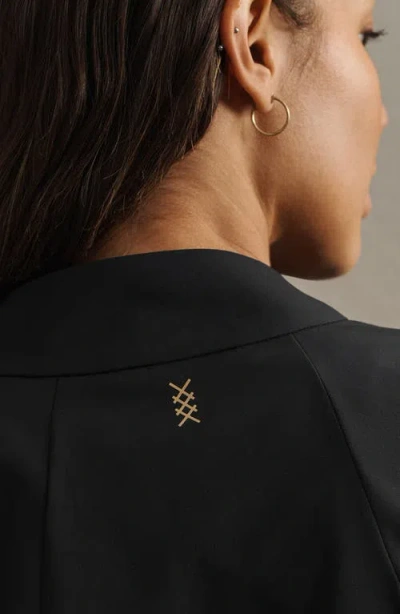 Rhone Mirage Zip Front Jacket In Black