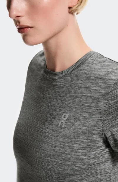 On Core-t Running T-shirt In Gray