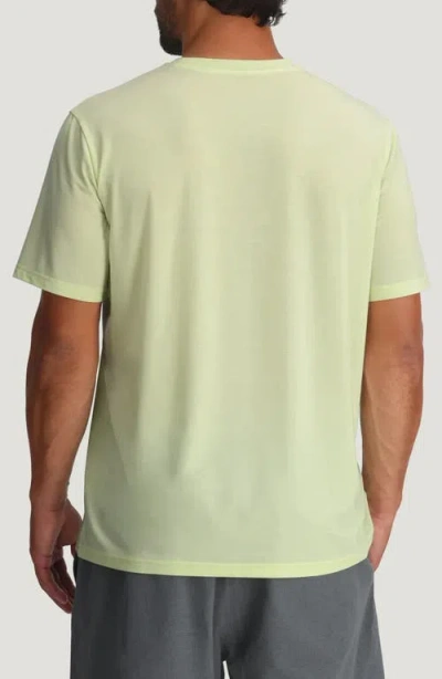 Free Fly Elevate T-shirt In Yellow