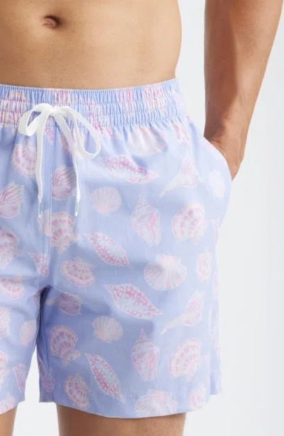 Chubbies Shell Yeahs 5.5-inch Swim Trunks In Blue