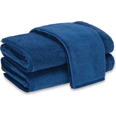 Matouk Milagro Washcloth In Blue