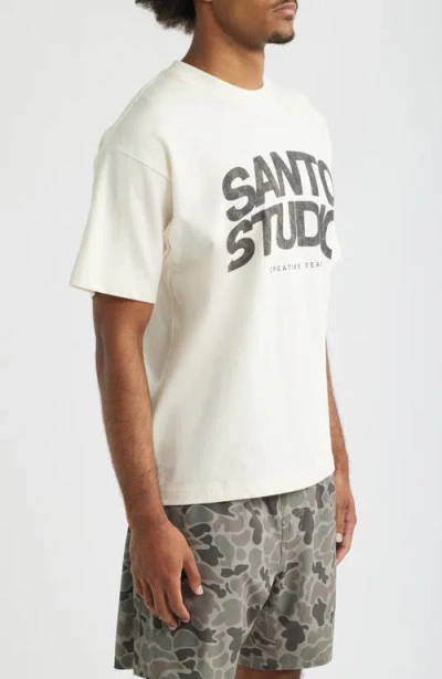 Santo Studio Creative Team Graphic T-shirt In White