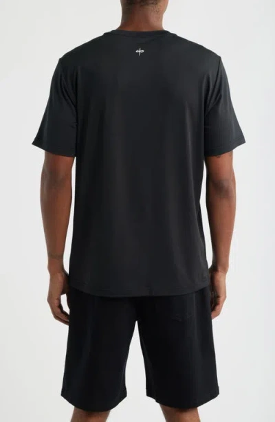 Santo Studio Ciao Tech Logo Graphic T-shirt In Black
