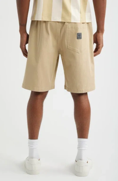 Santo Studio Peninsula Forever Drawstring Shorts In Brown