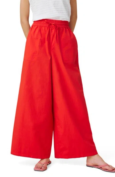 Splendid Mallory Poplin Pant In Firework In Pink