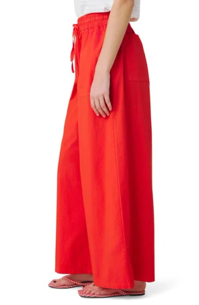 Splendid Mallory Poplin Pant In Firework In Pink