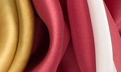 Acne Studios Vasco Rose Midsummer Silk Square Scarf In Multi