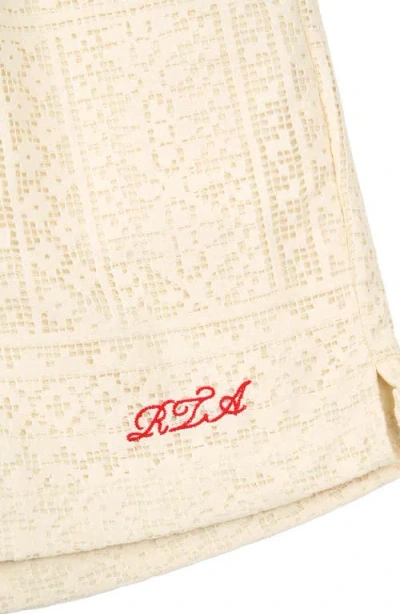 Rta Clyde Pull-on Shorts In Neutral