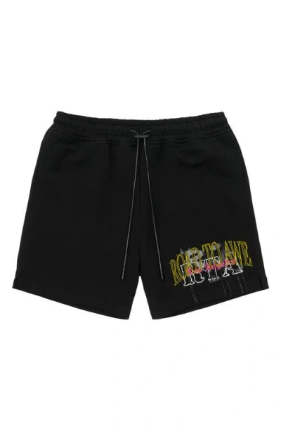 Rta Clyde Pull-on Shorts In Black