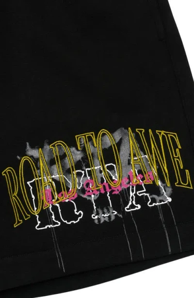 Rta Clyde Pull-on Shorts In Black