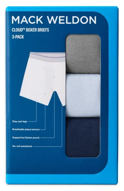 Mack Weldon 3-pack Cloud Fx Boxer Briefs In Multi