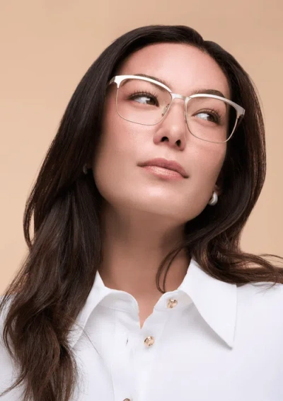 Covry Regor Blue Light Blocking Glasses In Gold