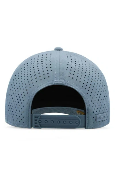 Melin Hydro Compass Snapback Cap In Blue