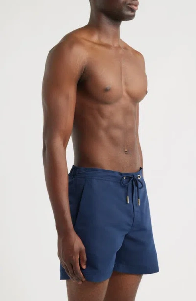 Che Ché Oceano Drawstring Swim Trunks In Blue
