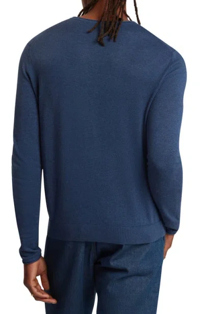 Ted Baker Yaen Textured Long Sleeve T-shirt In Multi