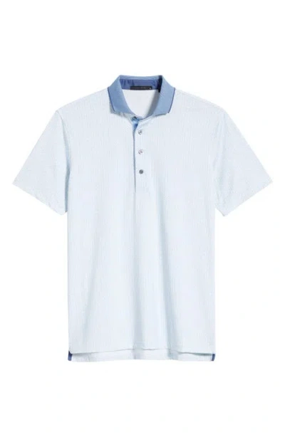 Greyson Iron Serpent Performance Polo In White