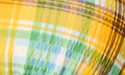 Solid & Striped The Daphne Gingham Bikini Top In Multi