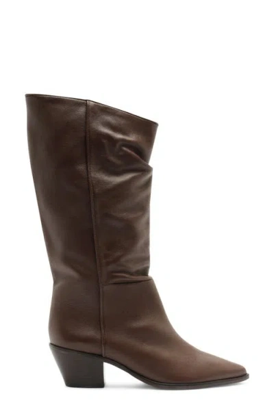 Arezzo Harlowe Tall Boot In Brown