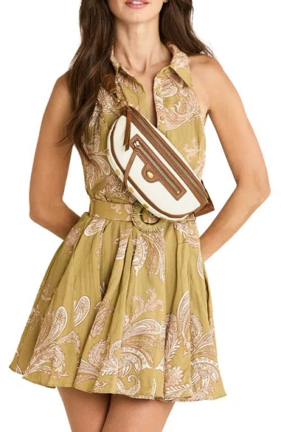 Hammitt Charles Crossbody West End Antique Gold Med In Multi
