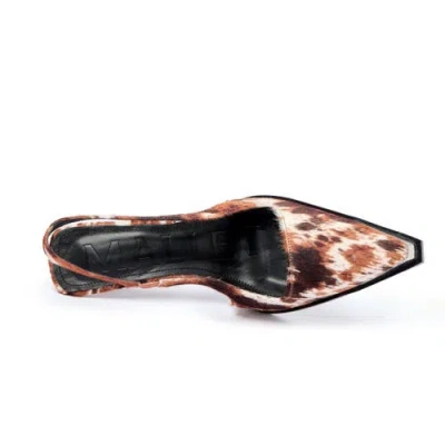 Mallet Selene Slingback Heels In Multi