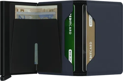 Secrid Slimwallet Matte In Blue