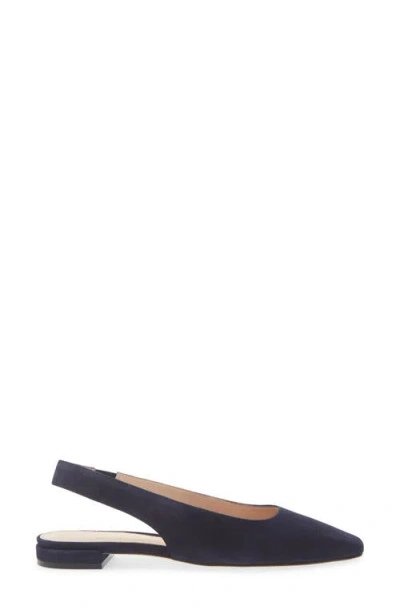 Stuart Weitzman Stassi Slingback Flat In Blue