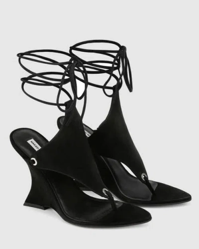 Naked Wolfe Rampage Wedge In Black