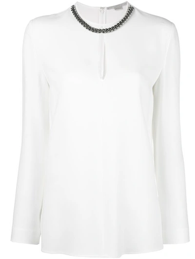 Shop Stella Mccartney Desiree Top In White