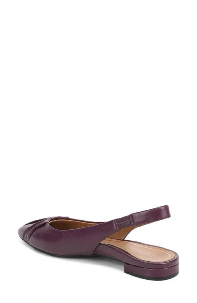 Vionic Gabriella Slingback Flat In Purple
