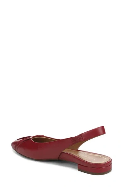 Vionic Gabriella Slingback Flat In Brown
