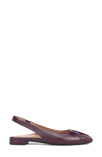 Vionic Gabriella Slingback Flat In Purple