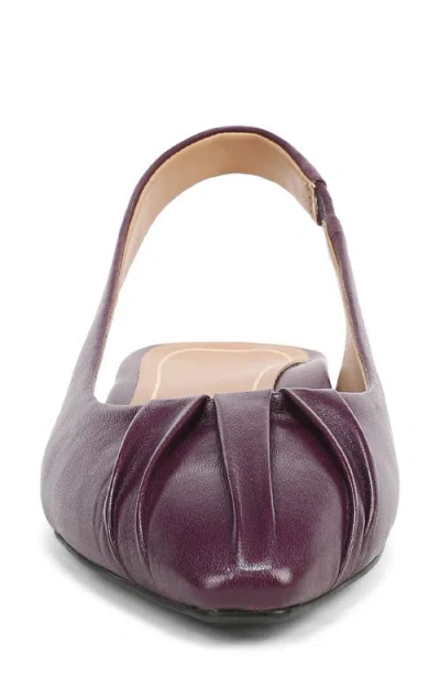 Vionic Gabriella Slingback Flat In Purple