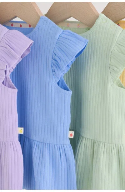 Next Assorted 4-pack Ruffle Hem Tees In Multi