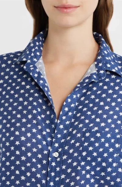 Frank & Eileen Eileen Relaxed Button-up Shirt In Blue