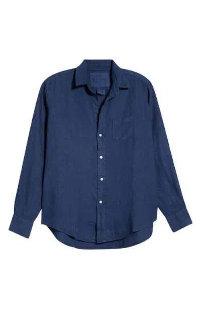 Frank & Eileen Eileen Relaxed Button-up Shirt In Blue