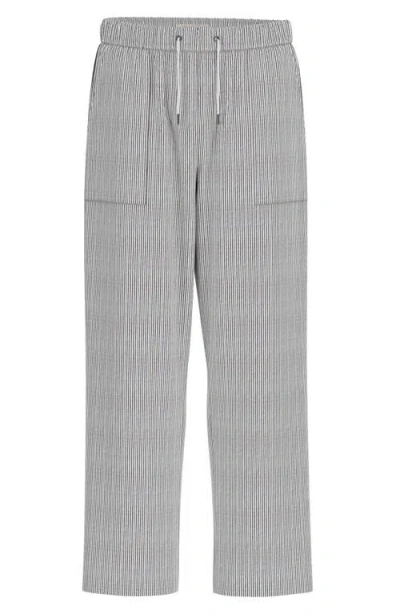 Guess Stripe Drawstring Pants In Multi