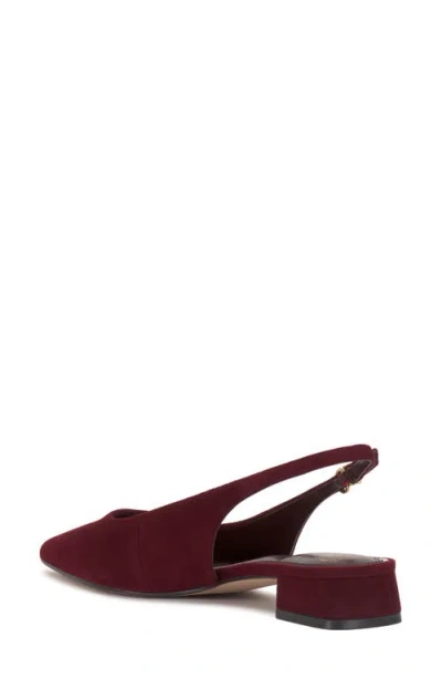 Vince Camuto Valiey Slingback Flat In Brown
