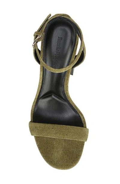 Favorite Daughter Ruby Ankle Strap Platform Sandal In Green